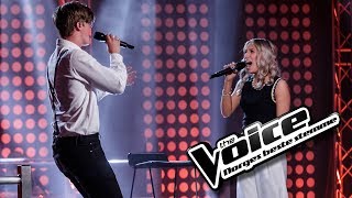 Ingeborg Walther vs Elias Grimstad Salbu  Like Im Gonna Lose You  The Voice Norge 2017  Duell [upl. by Nala]