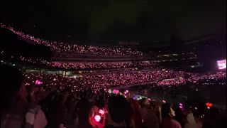 Pov you’re in the Pink Ocean lightstick wave conducted by BlackPink at MetLife Stadium day 2 [upl. by Gawain319]