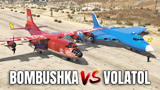 GTA 5 ONLINE  BOMBUSHKA VS VOLATOL WHICH IS BEST BOMBER PLANE [upl. by Killen]