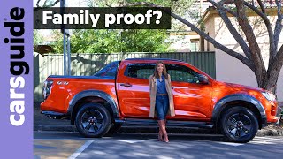 Isuzu DMax XTerrain 2022 review How does the top dual cab 4x4 ute cope with family life [upl. by Enos]