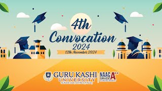 4th Convocation 2024 at Guru Kashi University  Live [upl. by Anala]