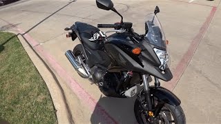 2015 Honda NC700X DCT ABS First Ride [upl. by Okoyk]