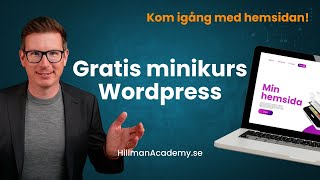 Skapa hemsida gratis 2024 med Wordpress [upl. by Sillig889]