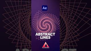 Abstract Lines Animation in After Effects  Tutorial [upl. by Maretz]