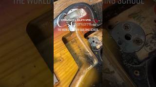 Uncovering the Hidden Features of this 79 Fender Tele Custom  Guitar Refinish luthier [upl. by Dannon]