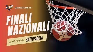 Finale Nazionale U19 F Finale 3°4° Posto Polisportiva Battipagliese  Basket Roma [upl. by Haberman247]