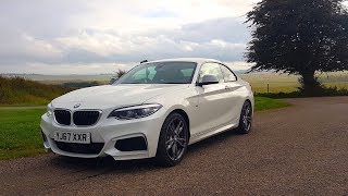 INSIDE BMW M240i LCi Drive amp Review  2018 Joe Achilles [upl. by Morehouse]