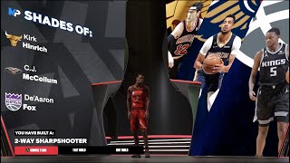 ThIS 66 2 WAY SHARPSHOOTER BUILD IS INSANE IN NBA2K24 BEST ALL AROUND GUARD BUILD [upl. by Tomasine]