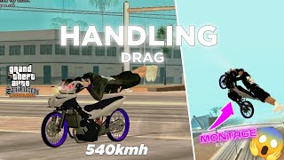 HANDLING SPEED MOTOR DRAG 🏁 GTA SA  SAMP  CARA PASANG DI ZArchive [upl. by Acino]