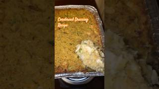 Cornbread Dressing Recipe cornbreaddressing thanksgivingrecipe soulfood [upl. by Iadrahs]