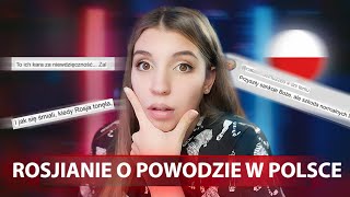 Rosjanie o Powodzi w Polsce Zaskakujące Komentarze [upl. by Ominorej]