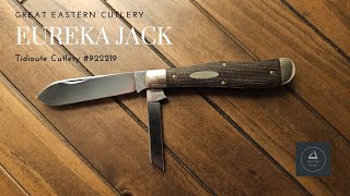 GEC Tidioute Cutlery 92 Eureka Jack blade foldingknife cutlery usamade trending [upl. by Airdnas]