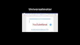 shorts elektrotechnikbasis123 universalmotor Universalmotoren elektromotor Elektromotoren [upl. by Curtis]