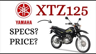 YAMAHA XTZ125 PANGHARABAS FULL SPECS REVIEW 2021 [upl. by Richela]