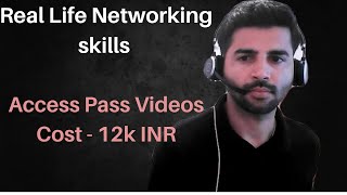 Real Life Network Engineer Skills  All videos Access Pass  Cost 12K INR [upl. by Stenger]