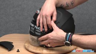 How To Change A Caberg Downtown S Visor [upl. by Silverts]