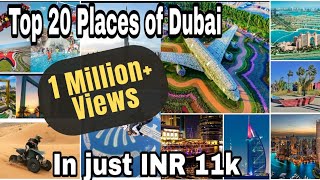 6 Days Perfect Itinerary for Dubai Best places to visit in Dubai IndiansAbroad [upl. by Aetnahs]