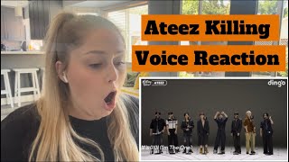 ATEEZ에이티즈의 킬링보이스를 라이브로 Killing Voice Reaction [upl. by Mages]