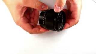 How to use aperture preset mechanism of Industar61 LZ 2850 russian lens [upl. by Josiah]