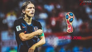 Luka Modrić WORLD CUP 2018  Skills and Goals [upl. by Ettelloc]