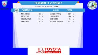 Parramatta v Sydney [upl. by Airbmat]