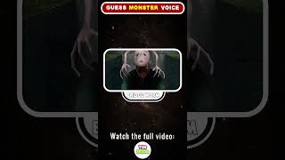 Can you guess the Monsters voice correctly Which Monsters voice is the scariest  Eat Monsters [upl. by Eigna]