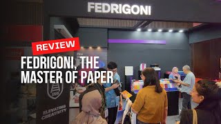 ALL PRINT 2023  Review Stand FEDRIGONI Produsen Kertas Luxurious Kelas Dunia [upl. by Machute]