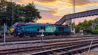 68003 “Astute” approaches Crewe working 4S45 Daventry IRFT to Coatbridge 7824 [upl. by Obola80]