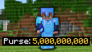 I went on the Richest Skyblock Account [upl. by Loise781]