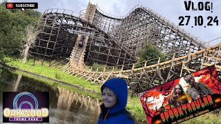 Oakwood Theme Park A Spooktacular Vlog [upl. by Harriott]