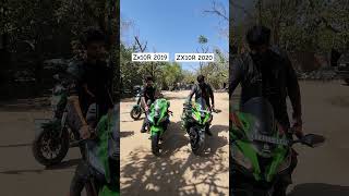 Zx10r 2019 VS Zx10r 2020 RevBattle inline4 arrow racefit zx10r kawasaki [upl. by Zigmund]