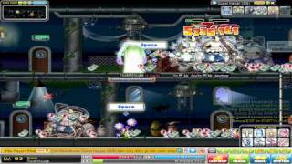 Maple Story  Fast leveling after chaos patch priest lvl 91 HD [upl. by Htenek]