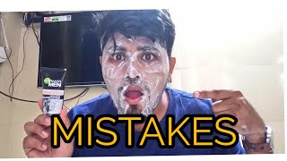 Mistakes in testing garnier men power white double action facewash [upl. by Nasus562]