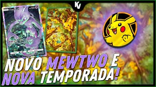 NOVA CARTA PROMO MEWTWO E COSMÉTICOS PIKACHU SE PREPARE PARA A NOVA TEMPORADA DO POKEMON TCG POCKET [upl. by Ecirtnahc]