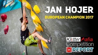 Jan Hojer – IFSC European Championship – Munich 2017 [upl. by Koh]