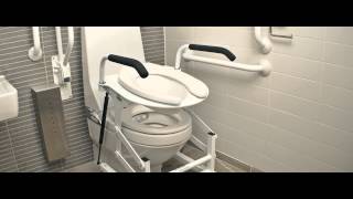 Lift Seat Powered Toilet Raiser amp Geberit Shower Toilet [upl. by Stanley]