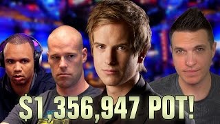 Isildurs Top 5 BIGGEST Pots ft Phil Ivey and Patrik Antonius [upl. by Rissa]