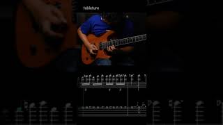 Popeye  Neshar Bojha  Guitar Solo TAB shorts [upl. by Hayotal]