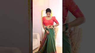 Nauvari Saree Tutorial for Ganesh Chaturthi 🚩🥁🛕 [upl. by Olympium319]