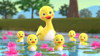 Number Song  Five Little Duckies  More Baby Songs  Beep Beep Nursery Rhymes [upl. by Malissa726]