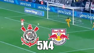 PENALTIS CORINTHIANS VS BRAGANTINO CORINTHIANS CLASSIFICADO NA SULAMÉRICA [upl. by Gagliano]