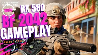 Battlefield 2042  Ryzen 3 2200g  Rx 580 2048SP no fps data [upl. by Keraj]