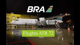 Flight Review – Flygbra ATR 72600 MalmöStockholm Economy Light [upl. by Yclehc]