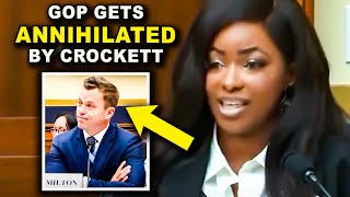 Jasmine Crockett Leaves MAGA Speechless After Exposing Their Master Plan [upl. by Enorej]