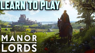 Manor Lords Guide  Tips Tricks amp Gameplay Commentary [upl. by Eedyah]