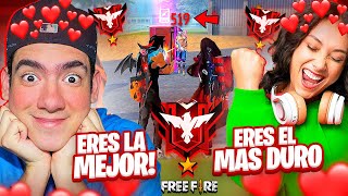 CONTRATE UNA CHICA para SUBIR a HEROICO en FREE FIRE   TheDonato [upl. by Yssirk971]