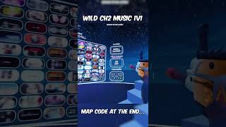 wild ch2 music 1v1 Map Code 834897420351 fortnite foryou [upl. by Affrica]