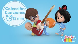 Familia Telerín Colección Canciones Infantiles para Niños 15 minutos [upl. by Nireves926]