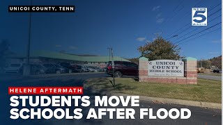 Temple Hill students head to Unicoi County Middle School following Helene damage [upl. by Kissiah]