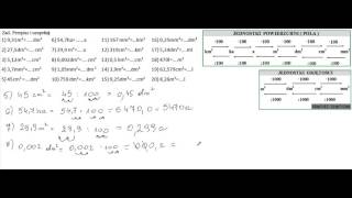 Zamiana jednostek pola i objętości kl5 [upl. by Suoilenroc823]